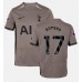 Tottenham Hotspur Cristian Romero #17 3rd Dres 2023-24 Krátkým Rukávem